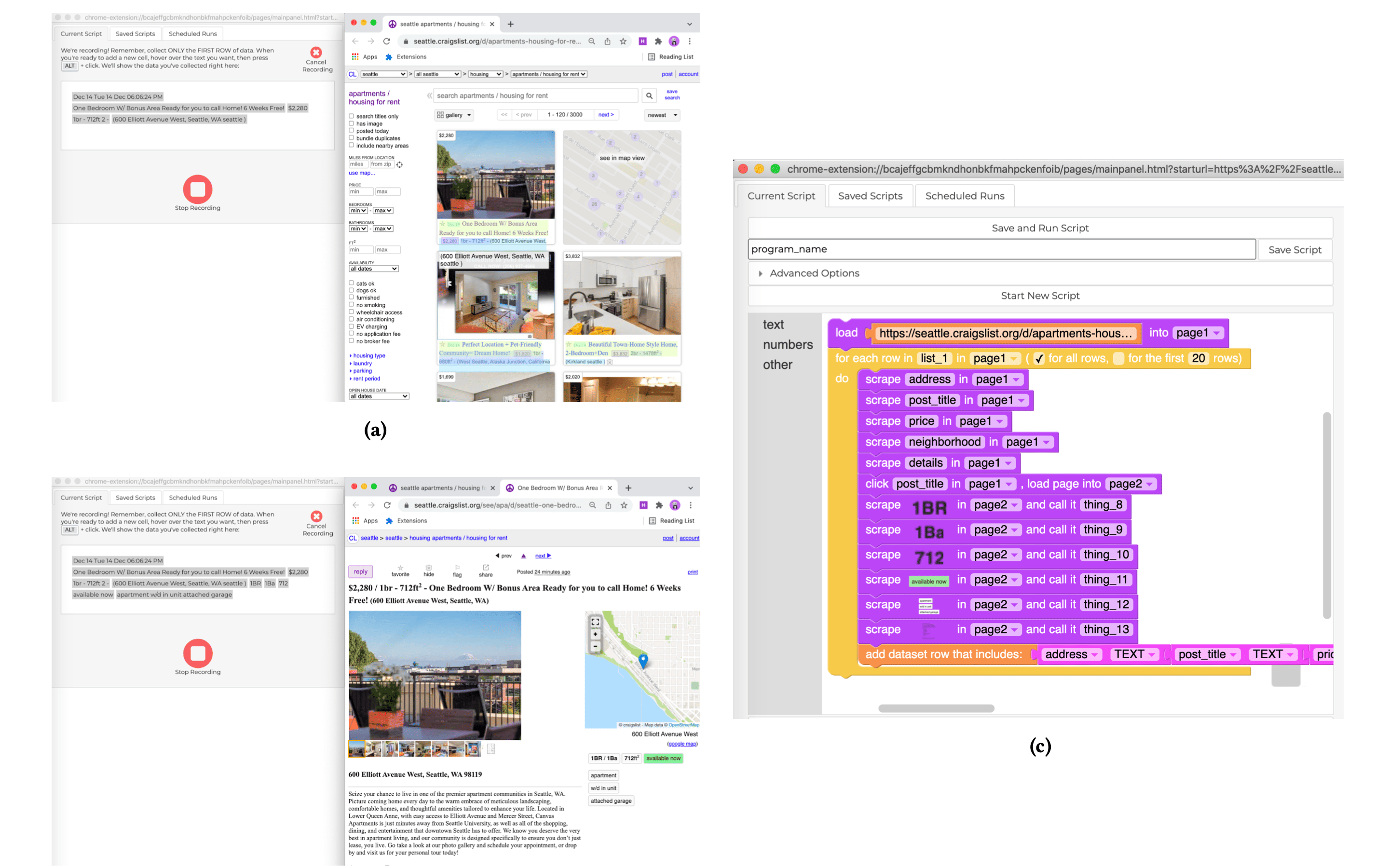 Informing Housing Policy through Web Automation: Lessons for Designing Programming Tools for Domain Experts