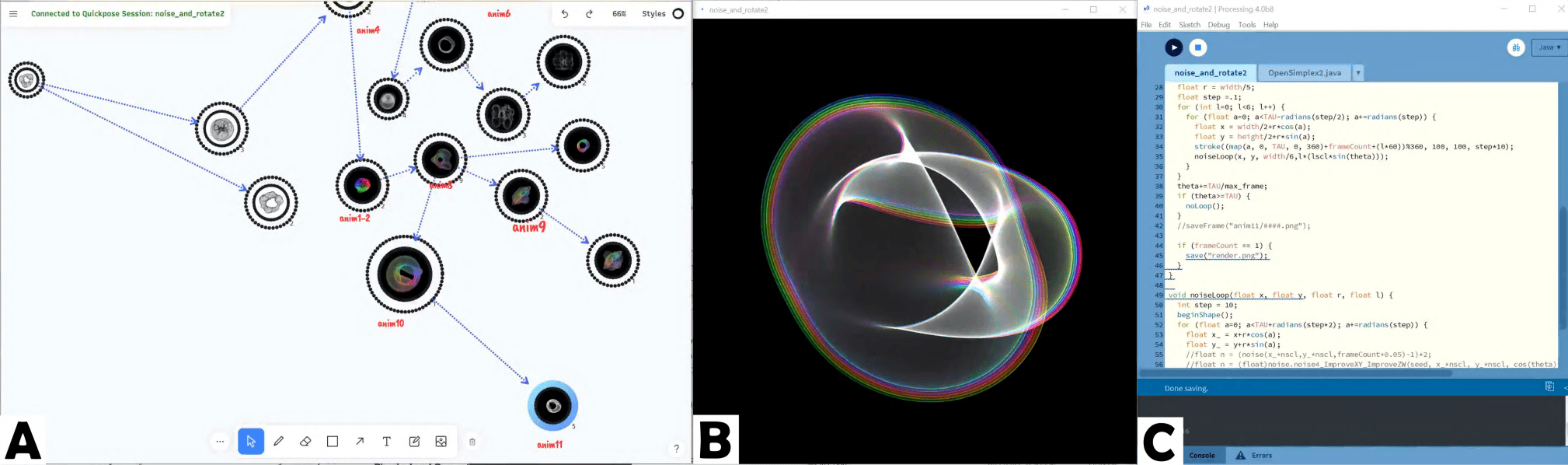 Understanding Version Control as Material Interaction with Quickpose